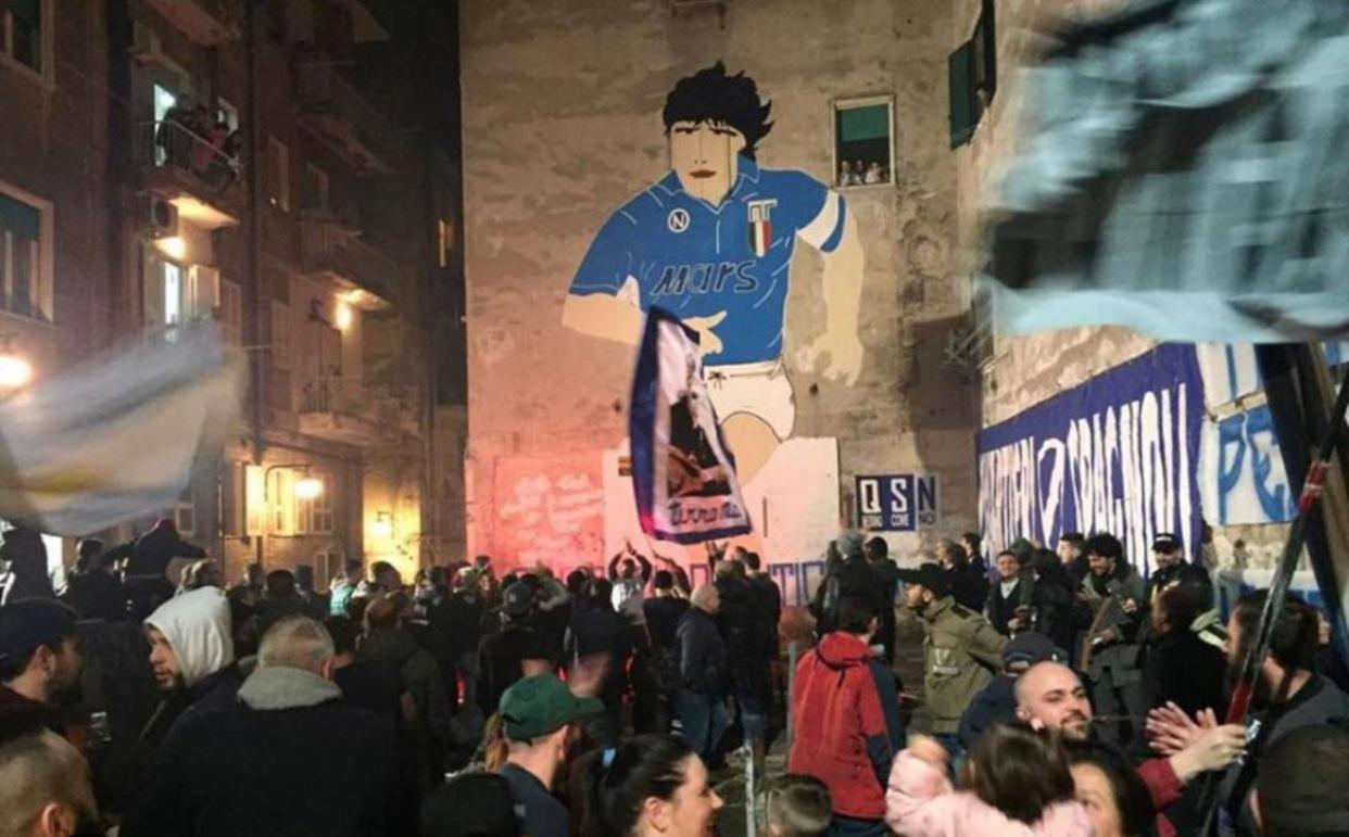 Apartmán Casa Macina Napoli Exteriér fotografie