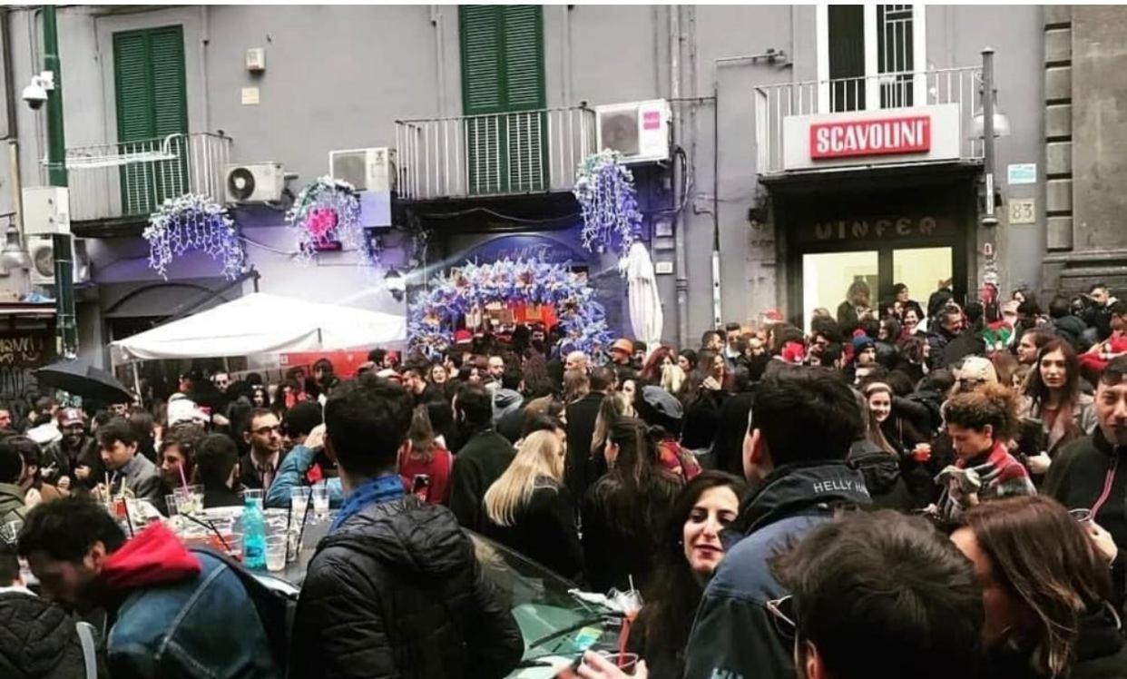 Apartmán Casa Macina Napoli Exteriér fotografie